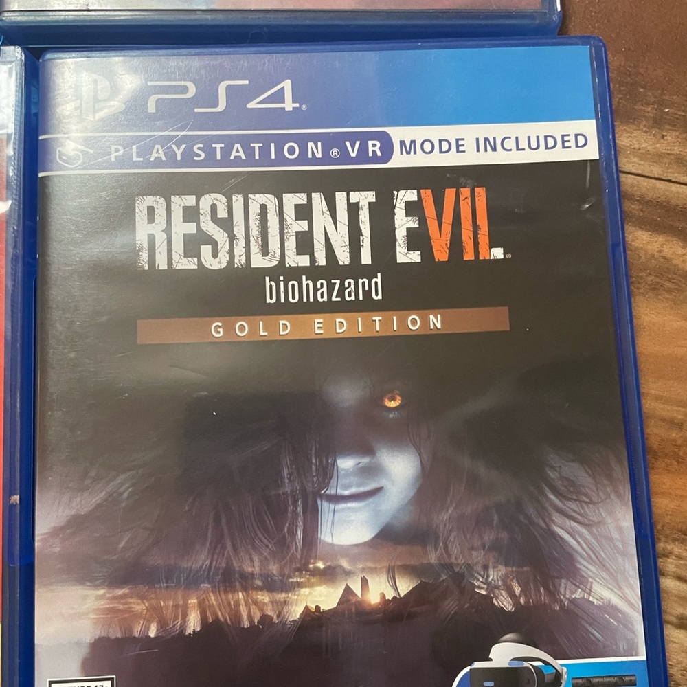 Resident evil 7 for ps4